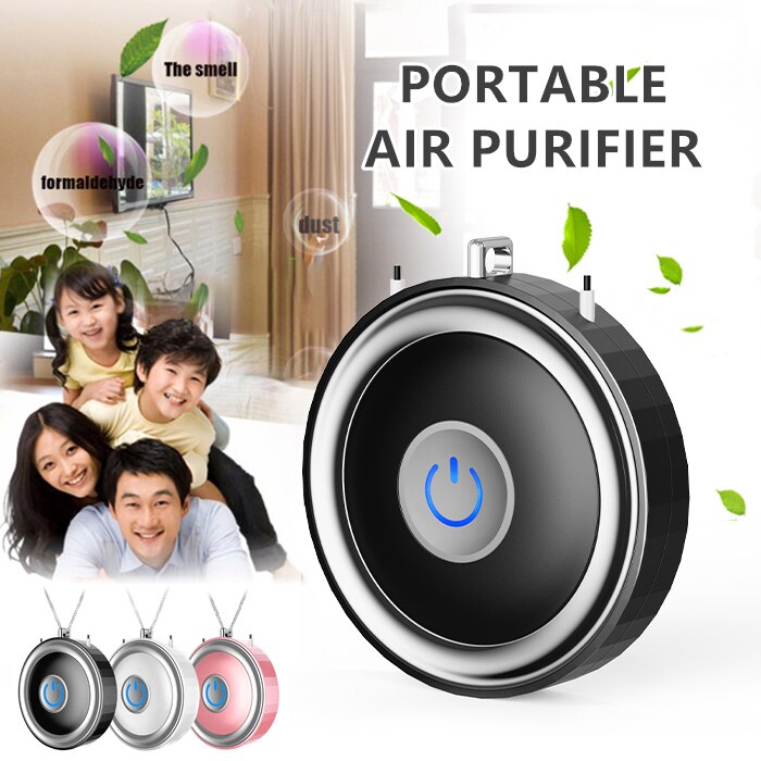 ✨ PureAir Pendant ✨ World’s 1st Wearable Oxygen Bubble 🌬️ | 10M Negative Ions/Sec → Breathe Clean ANYWHERE (Kids & Adults) | Zero Radiation, Silent & USB-Ready