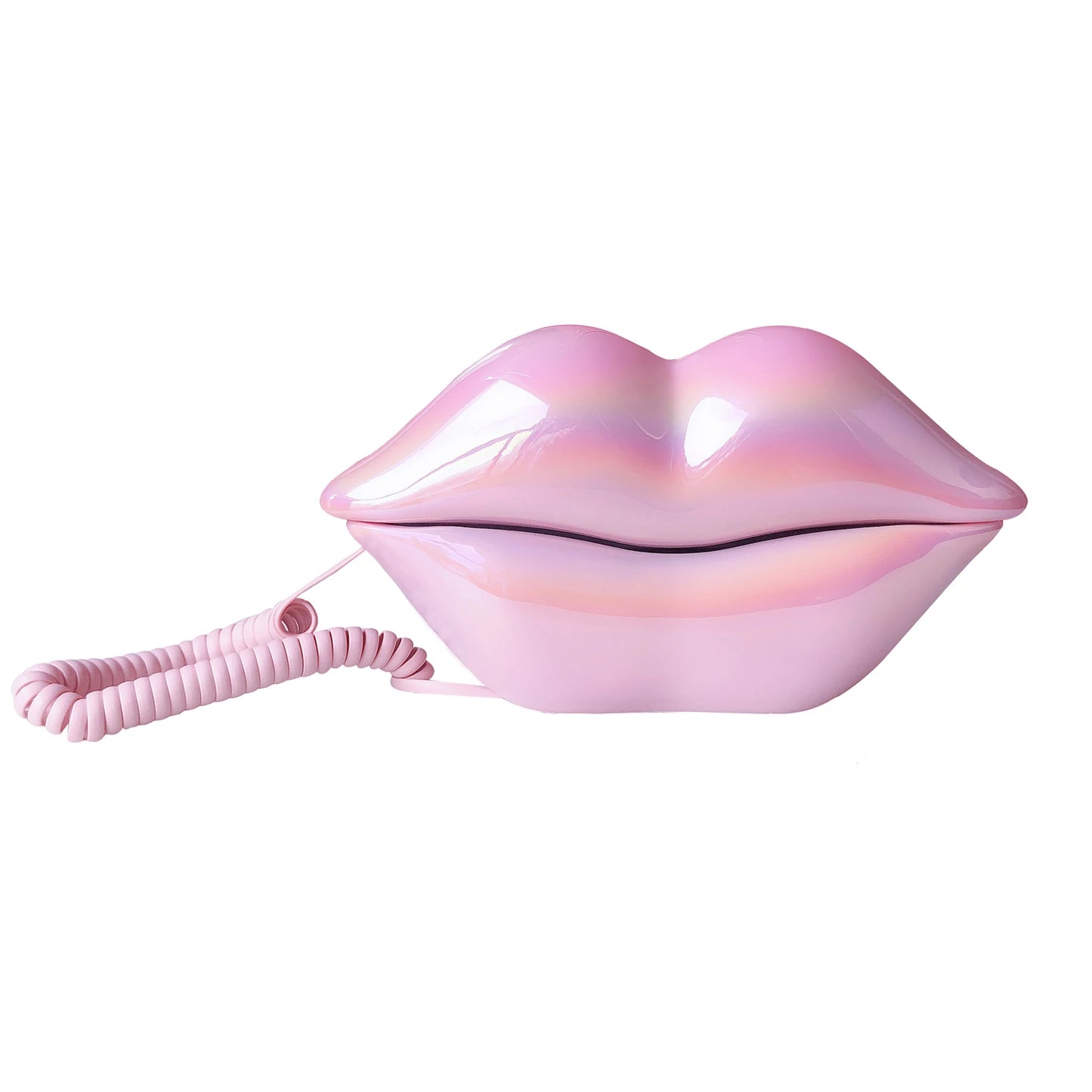 Corded Landline Home Phone – Funny Novelty Lips Telephone with Real Wired Connection for Home, Office & Gift Décor