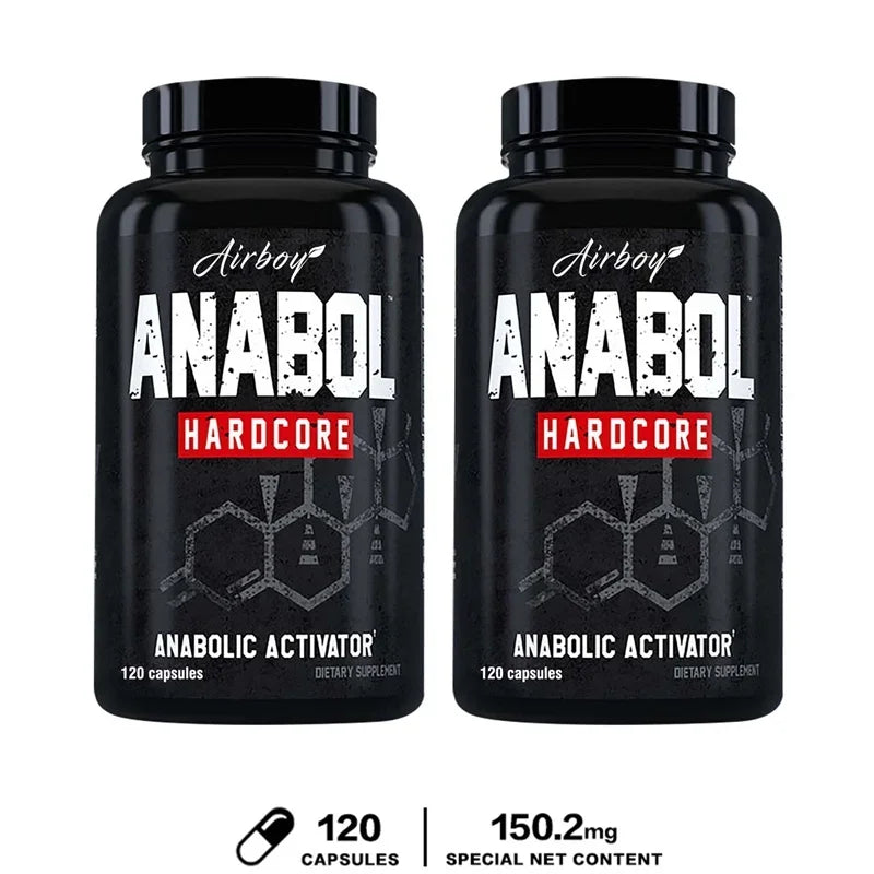 ✨ 120pcs Anabol Hardcore Supplement – Build Lean, High-Quality Muscle