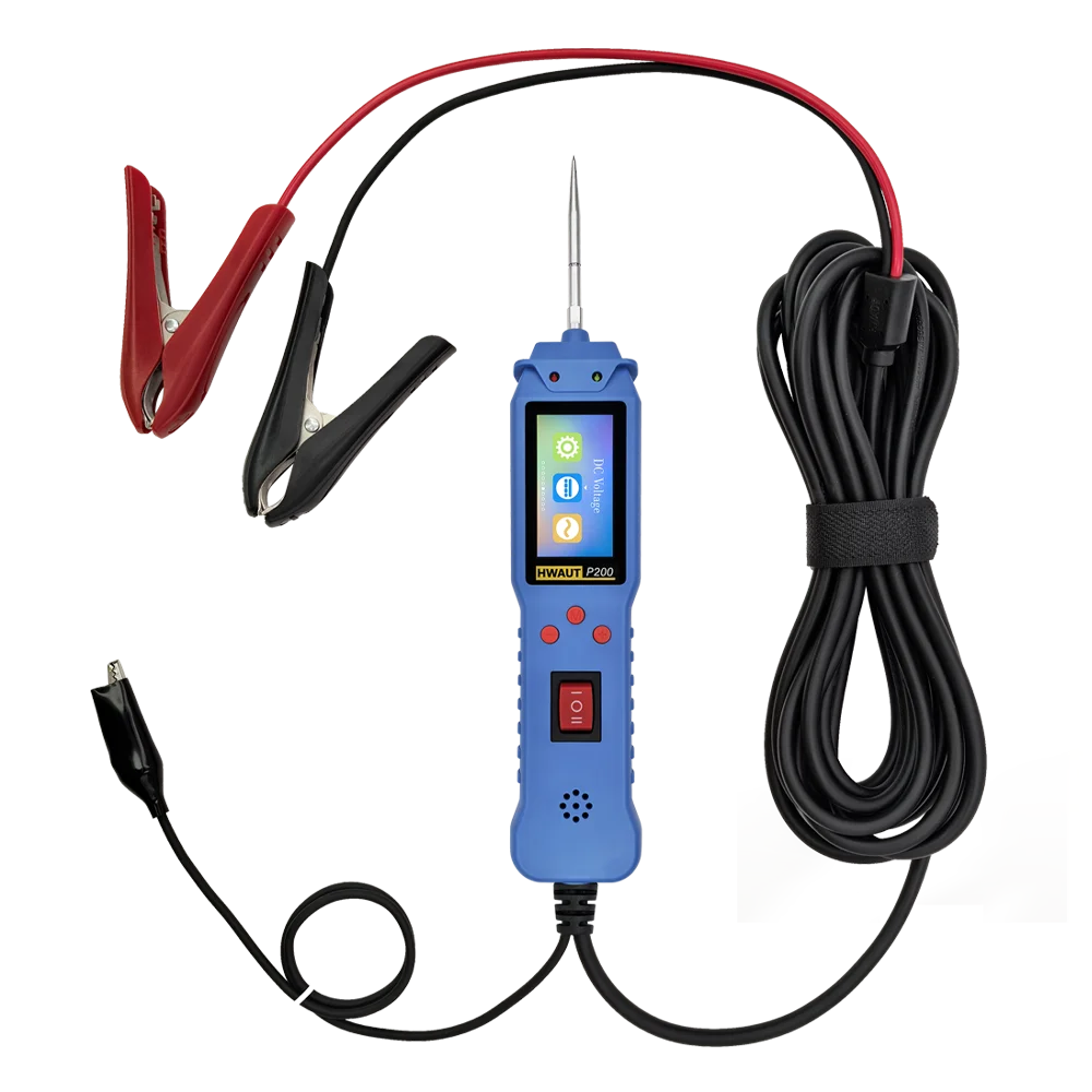 12/24V P200 Car Electric Circuit Tester Probe Pen Tester Voltage Resistant Test Voltage Power Probe Kit Auto Battery Test
