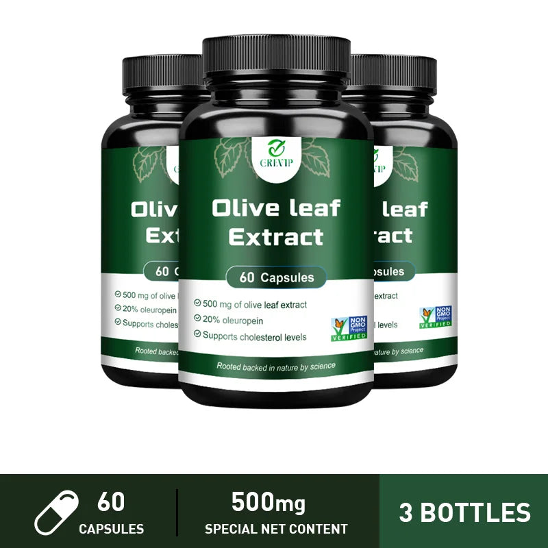 ✨ Olive Leaf Extract – Supports Heart & Immune System Health