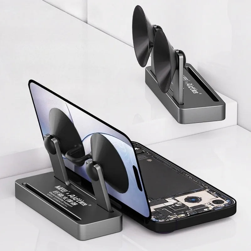 MaAnt Aidt Giant Stability Support Screen Side-mounted Clamping Fixture With Strong Fixed Suction Cup For iPhone Repair Tools