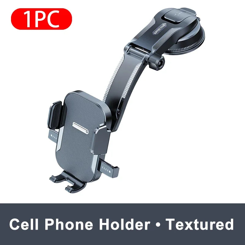 🚗 SEAMETAL Car Phone Holder – Sucker Mount Stand with Suction Cup for iPhone, Xiaomi & Huawei