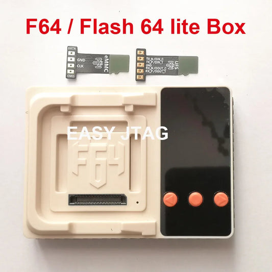 NEW F64 Flash 64 Ultra Full set lite Tool Box F64 Box + eMMC 4 in 1 + UFS BGA153 + UFS BGA 254 Socket Adapter