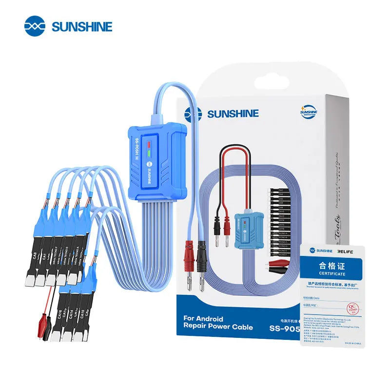 SUNSHINE SS-905H SE Android Series Power Cable Battery-free fast Power-up for Android Series Such as MI/HW/OP/HTC/SAM/HONO