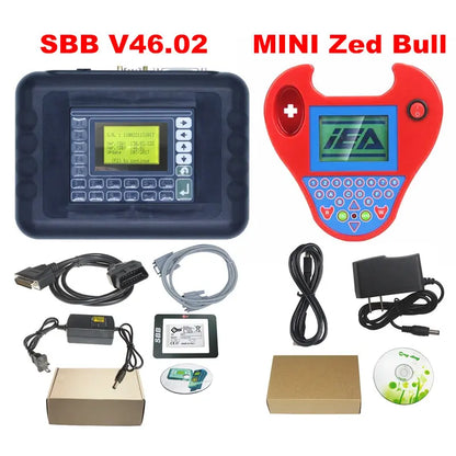 Newest SBB PRO2 V48.99 Key Programmer – No Tokens | Supports Toyota G-Chip & New Cars to 2017 | Multi-Language