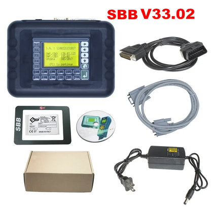 Newest SBB PRO2 V48.99 Key Programmer – No Tokens | Supports Toyota G-Chip & New Cars to 2017 | Multi-Language