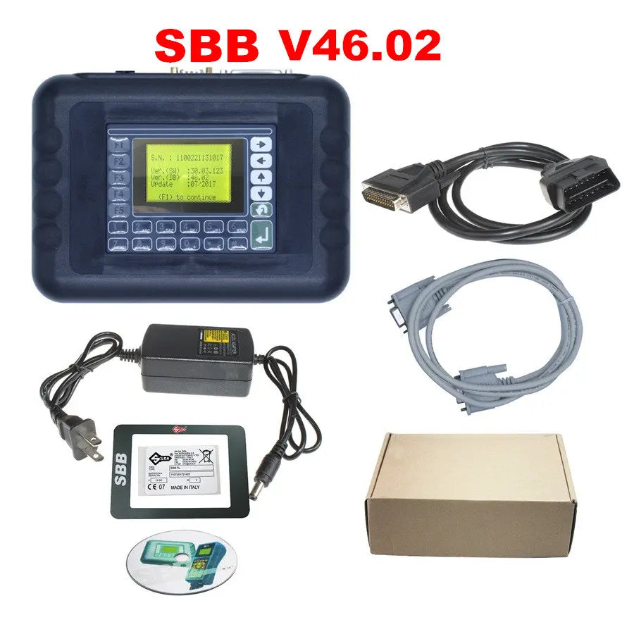 Newest SBB PRO2 V48.99 Key Programmer – No Tokens | Supports Toyota G-Chip & New Cars to 2017 | Multi-Language