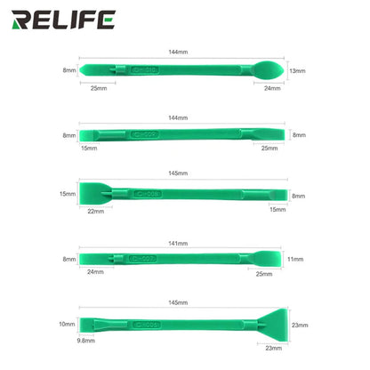 Relife rl-049C 10 in 1 Bilateral disassembly crowbar tools for mobile phone cpu IC Chips,20 shapes,Anti-static,High hardness