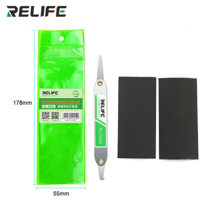 Relife rl-049C 10 in 1 Bilateral disassembly crowbar tools for mobile phone cpu IC Chips,20 shapes,Anti-static,High hardness