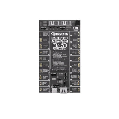 MECHANIC MAX20 Smart Battery Charger Chip – One-Click Activation & Real-Time Detection with Dual Port Type-C / USB for Android & iPhone