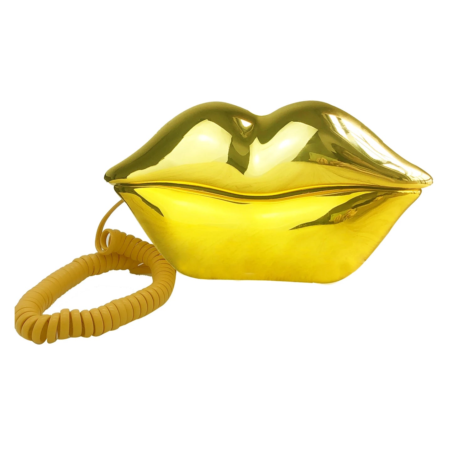 Corded Landline Home Phone – Funny Novelty Lips Telephone with Real Wired Connection for Home, Office & Gift Décor