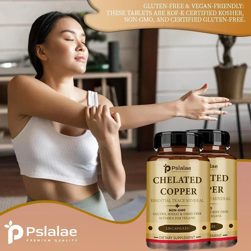 ✨ Chelated Copper – Advanced Mineral Support for Bones, Skin & Inner Vitality
