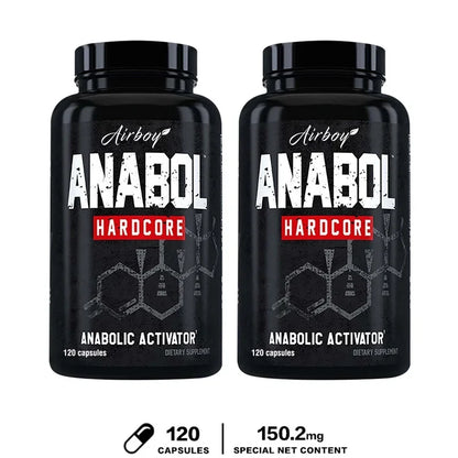 ✨ 120pcs Anabol Hardcore Supplement – Build Lean, High-Quality Muscle