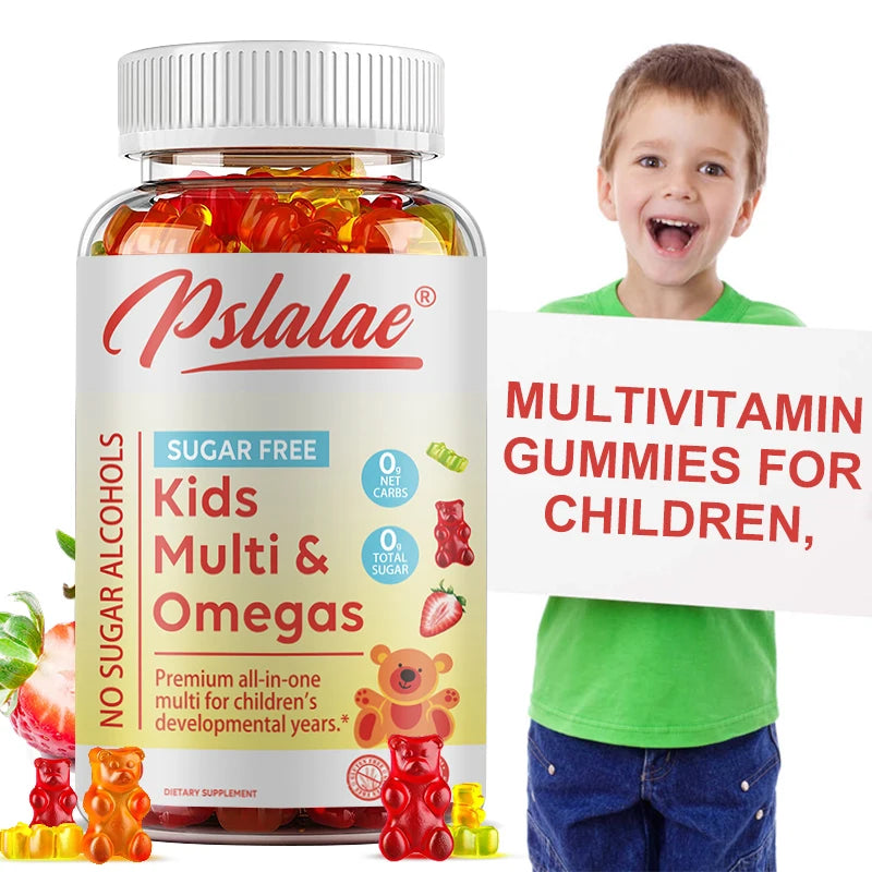 Kids Multivitamin Gummies – Brain, Immunity & Energy Support