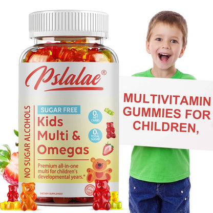Kids Multivitamin Gummies – Brain, Immunity & Energy Support