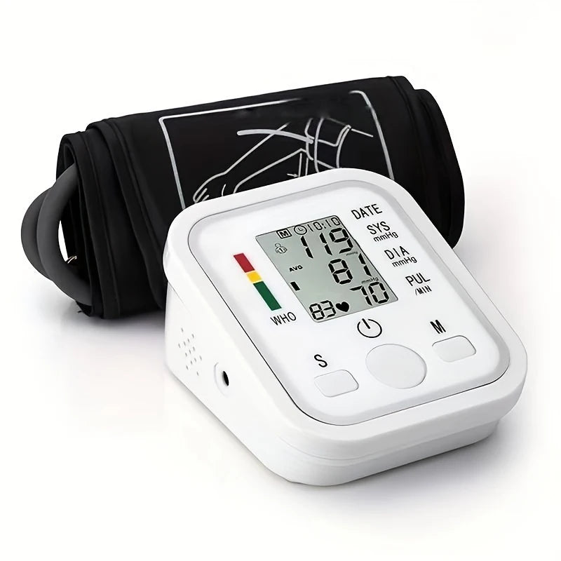 Medical Arm Blood Pressure Monitor gauge Playback Sphygmomanometer For Elderly Accurate Measurement digital tensiometers
