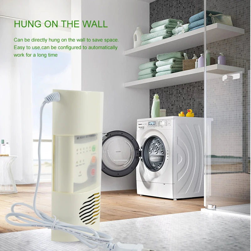 ATWFS Air Ozonizer Air Purifier Home Deodorizer Ozone Ionizer Generator Sterilization Germicidal Filter Disinfection Clean Room