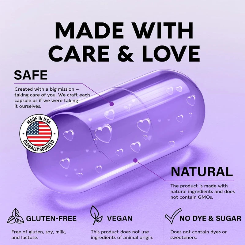 ✨ Natural Saffron Supplement – Mood, Focus, Vision & Energy Support