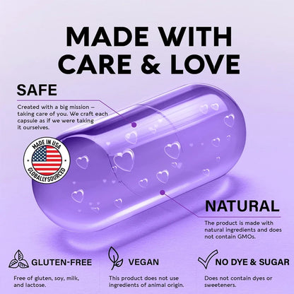 ✨ Natural Saffron Supplement – Mood, Focus, Vision & Energy Support