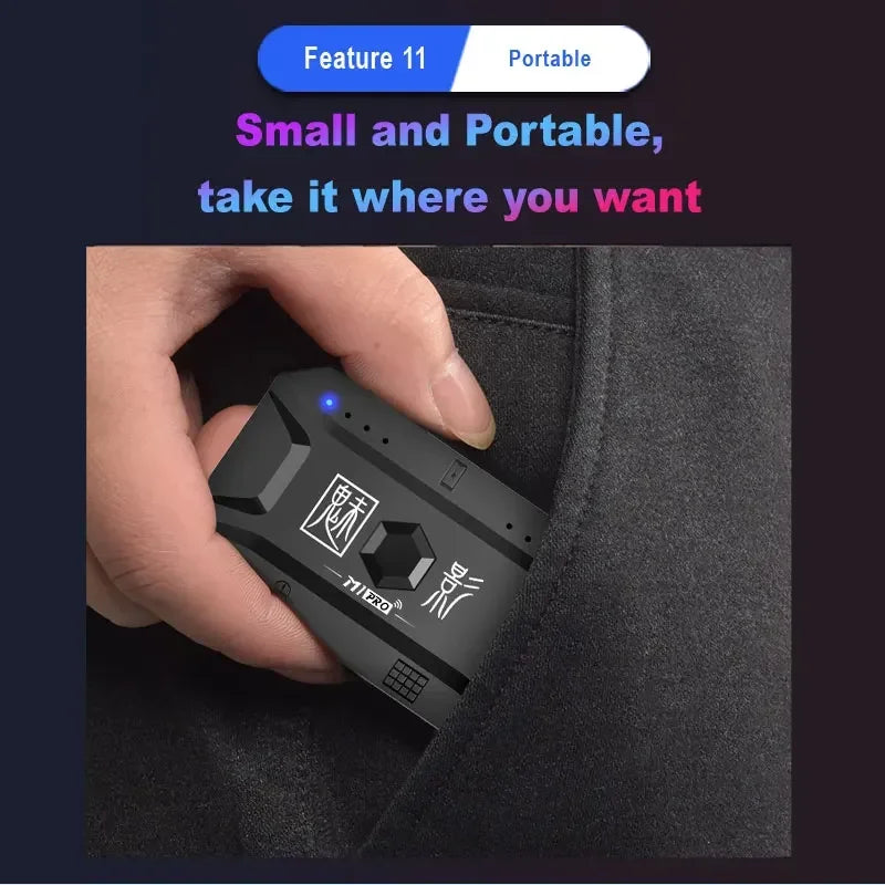 M1 Pro Mobile Game Controller 4-in-1 Adapter | iOS & Android Compatible