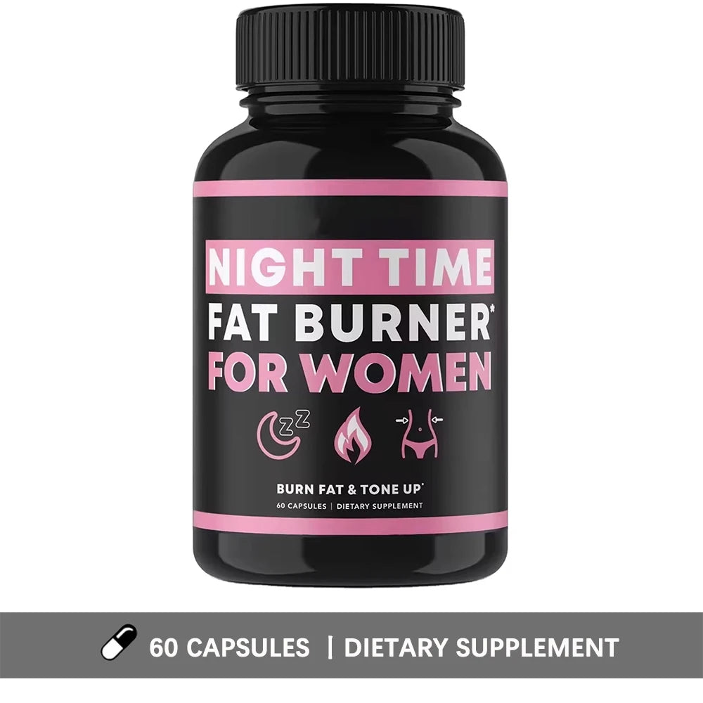 ✨ Night Time Fat Burner – Overnight Weight Loss Support for Women