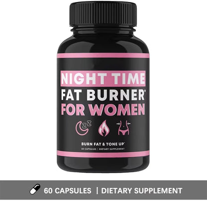 ✨ Night Time Fat Burner – Overnight Weight Loss Support for Women