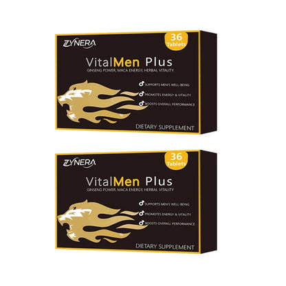 Blue Tablets – Shilajit, Ashwagandha, Black Maca & Saw Palmetto | Natural Male Vitality & Energy Enhancing Supplement