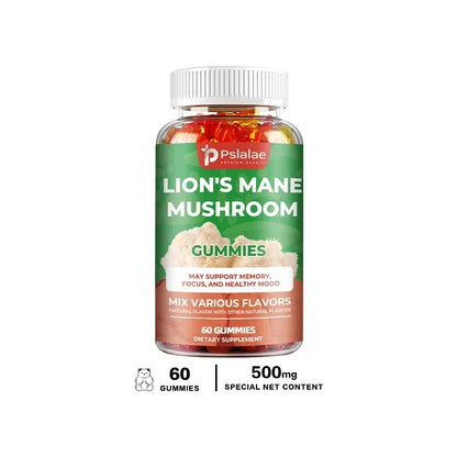 Lion’s Mane Mushroom Gummies – Brain Support, Focus & Mental Clarity