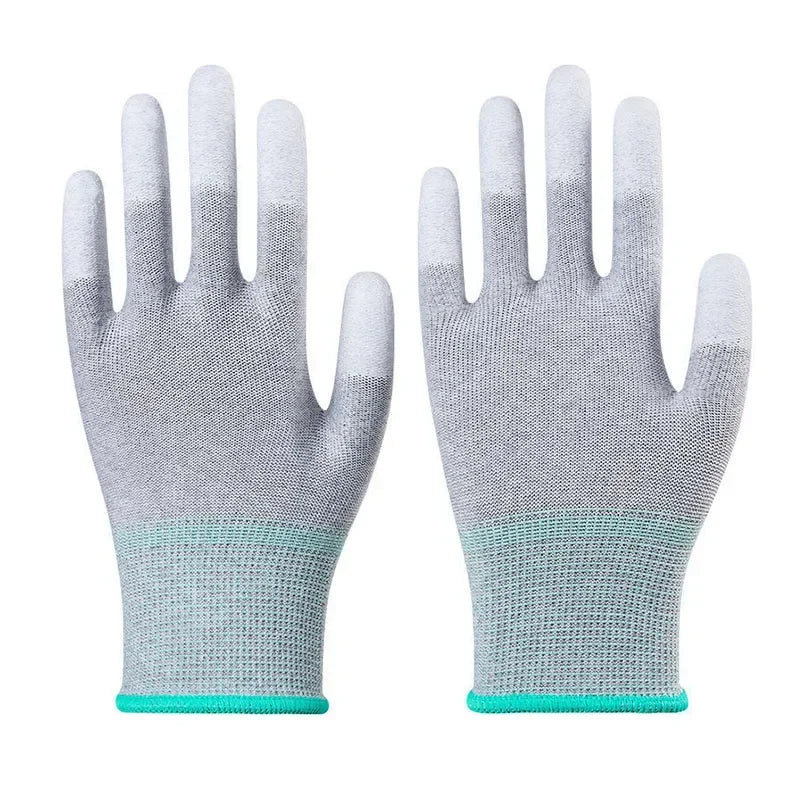 PU Coated Finger ESD Anti-Static Glove For iPhone Computer Phone Repair Tools Protection Electronic Working Glove