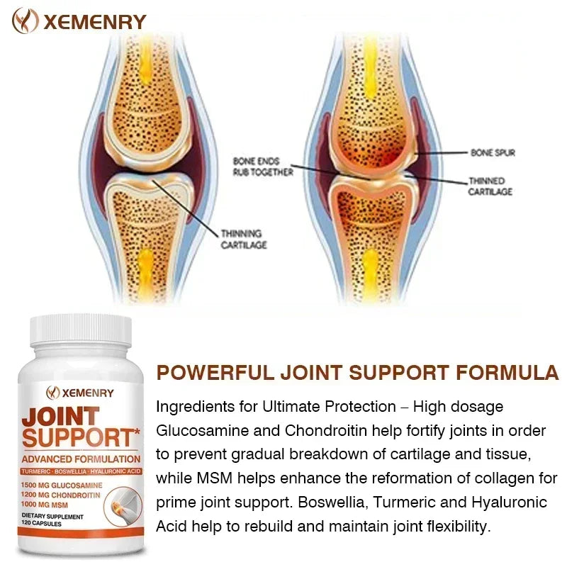 Joint Support Capsules – Arthritis Relief, Pain-Free Mobility, Joint, Muscle & Immune Health