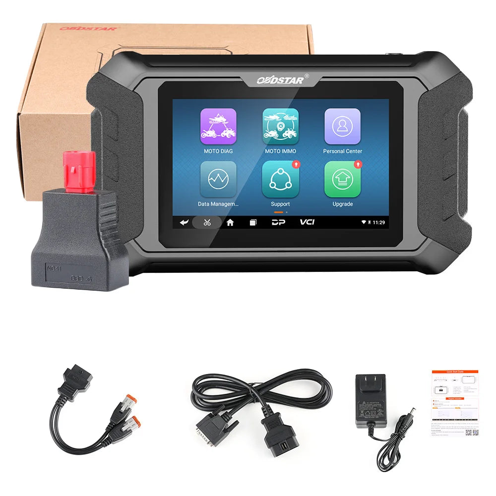OBDSTAR iScan Motorcycle Diagnostic Scanner | Full System Diagnosis & Key Programming for Harley, BMW, Ducati, KTM, Honda, Yamaha & More