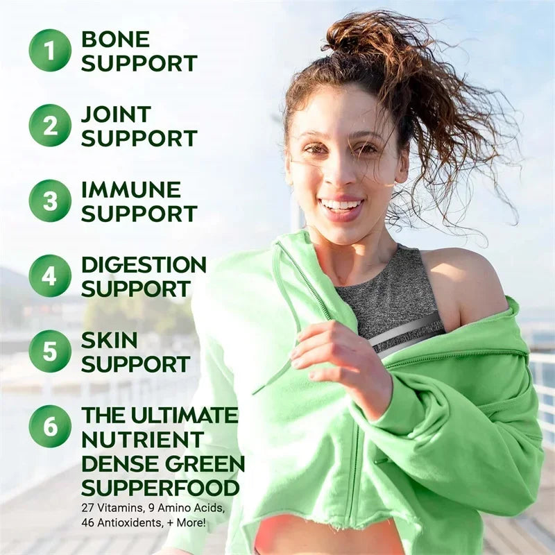 Moringa Capsules – Supports Bone, Joint & Immune Health, Boosts Energy, Endurance & Concentration