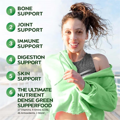 Moringa Capsules – Supports Bone, Joint & Immune Health, Boosts Energy, Endurance & Concentration
