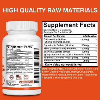 Joint Support Capsules – Arthritis Relief, Pain-Free Mobility, Joint, Muscle & Immune Health