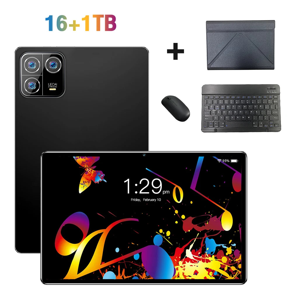 Original Tablet Pad 6 MAX 11 Inch 16GB RAM 1TB ROM tablet Android 13 Core Pad Tablet PC Phone Dual Wifi tablette android 8800mah