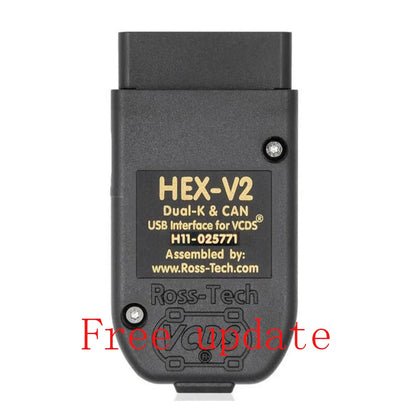 chaosknight vcds Vag Com Hex V2 24.7 V25.3 Vagcom Interface Cable obd2 Scanner Diagnostic Tool Aodi Skoda Car 2025 full original