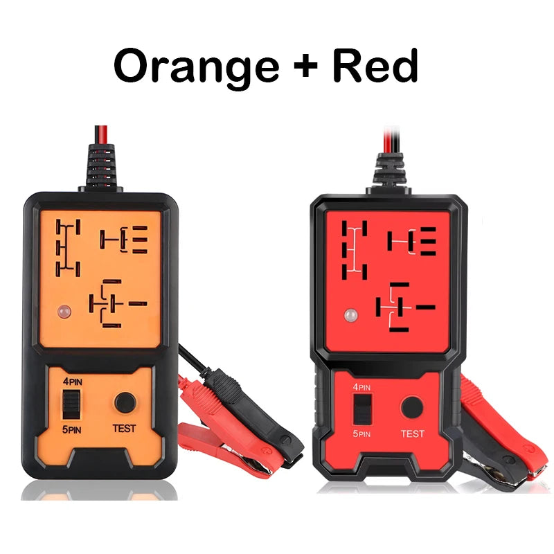 Car Relay & Voltage Tester – Universal 12V Automotive Relay Checker with LED Indicator