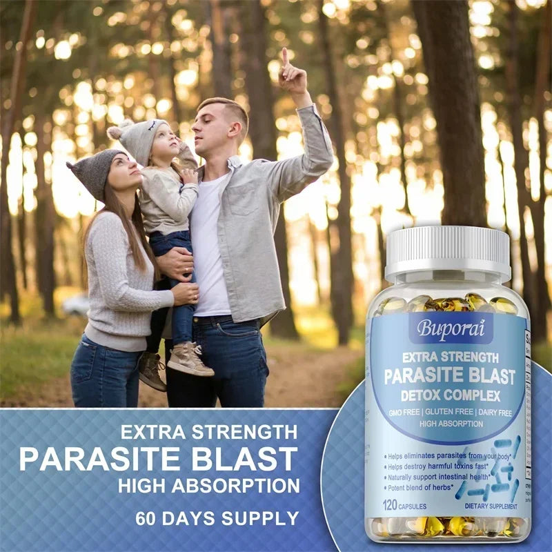 Parasite Blast Detox Complex – Digestive Cleanse & Intestinal Support Formula
