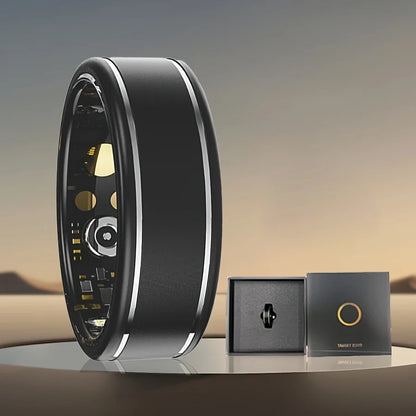 little meatball2025New Smart Ring Men's and Women's Heart Rate Oximetry Monitor IP68, Multi-Sport Mode for Android and i0s