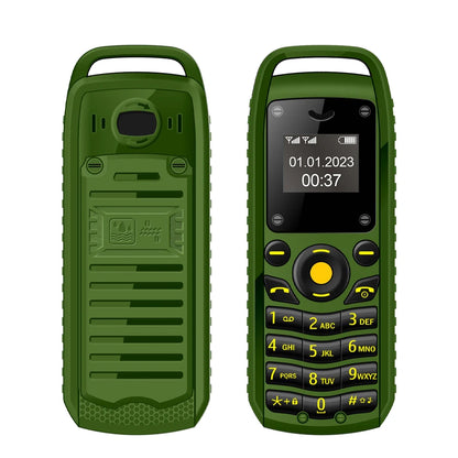 SERVO B25 Mini Feature Phone – Dual SIM, Magic Voice, Bluetooth Sync, 2G Network, Multilingual (Ultra Compact 24g)