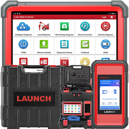 Launch X431 PRO5 Diagnostic Tools ECU Programming Tool with J2534 SmartLink OBD2 Scanner OBDII Launch PRO5