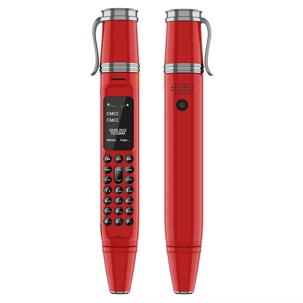 SERVO BM111 Pen Style Mobile Phone – Dual SIM | Magic Voice | Bluetooth Dialer | 3-in-1 Pen & Mini Fan | 2G GSM