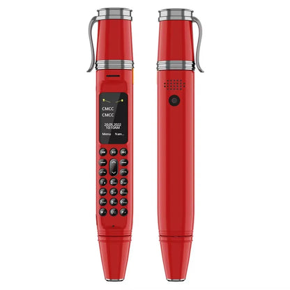 SERVO BM111 Pen Style Mobile Phone – Dual SIM | Magic Voice | Bluetooth Dialer | 3-in-1 Pen & Mini Fan | 2G GSM
