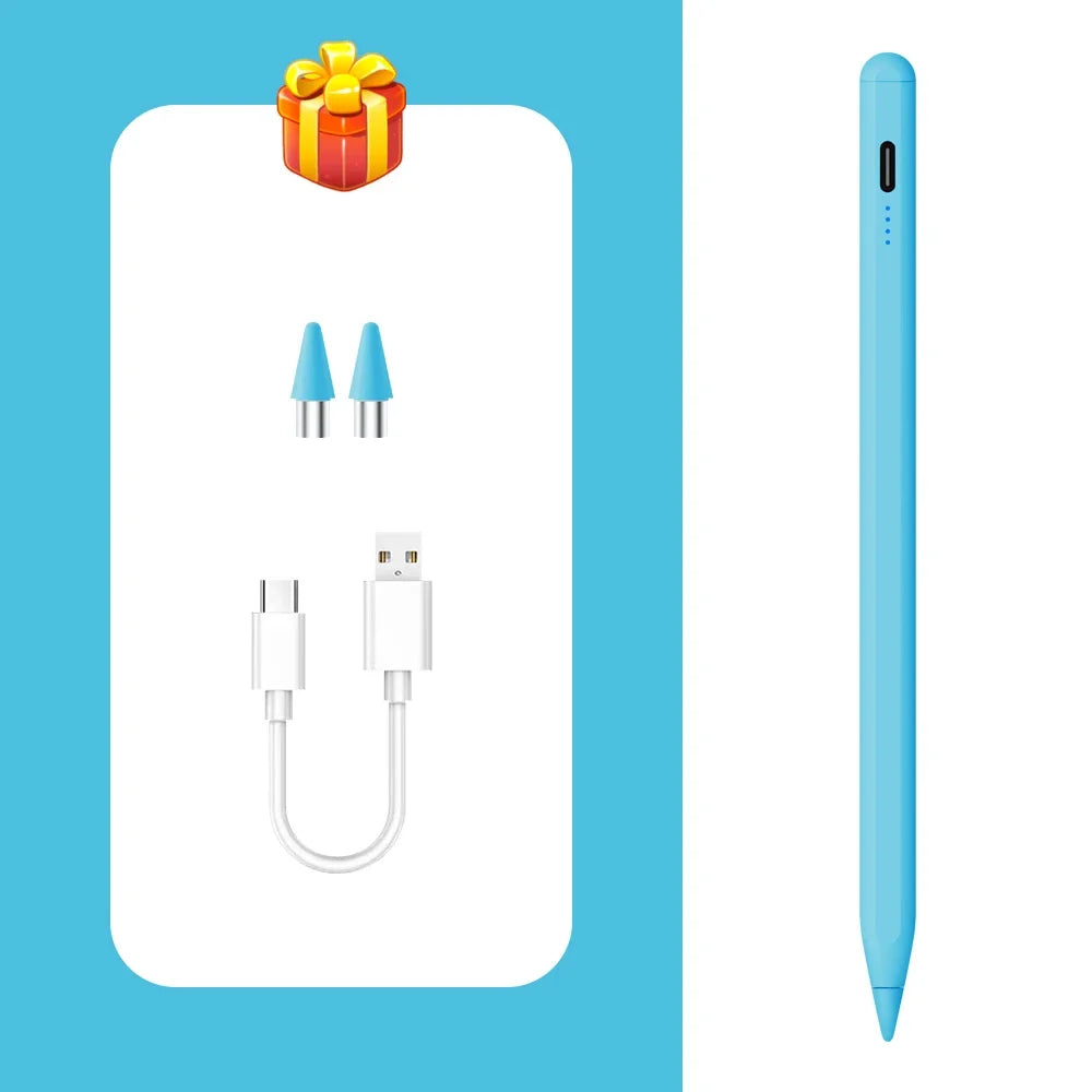 Stylus Pens For Samsung Galaxy Tab A9 A9+ S9FE S9+S8+S7+S7FE S6lite A7 A8 A7lite Rechargeable Tilt Touch Pen For Xiaomi Android