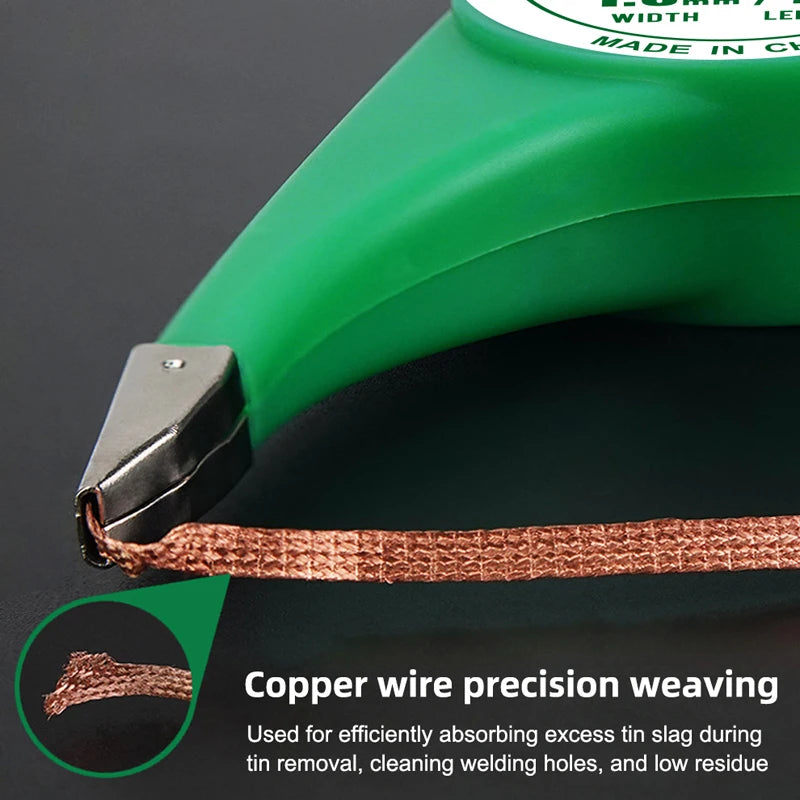 BST 2-meter Anti Scalding and Tin Absorption Tape Suitable for Mobile Phone BGA PCB Welding, Repair, Cleaning Tools