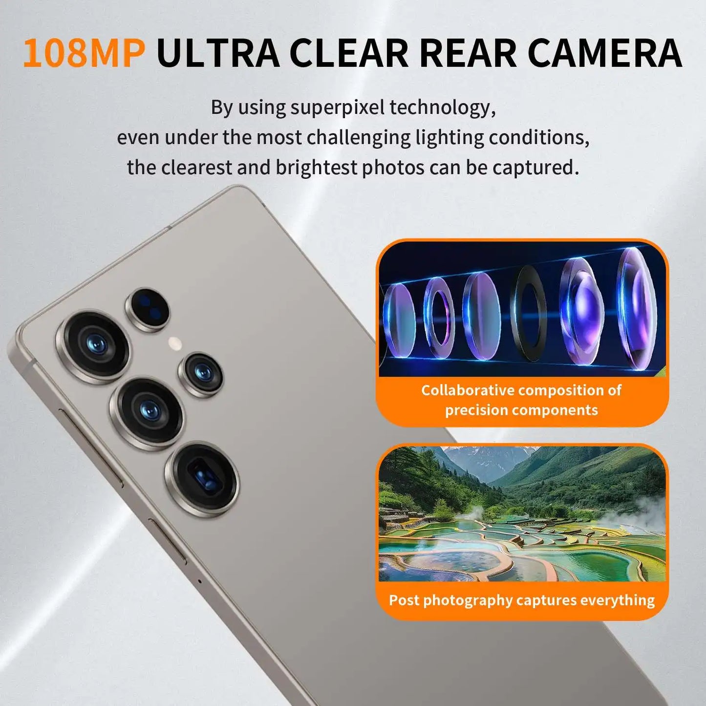 2025 Original Pad S25 ultra Tablet PC 7.3 inch HD 4K Android 13 22GB+2TB 8000mAh Battery 4G 5G Dual Sim Card WiFi GPS Google Tab