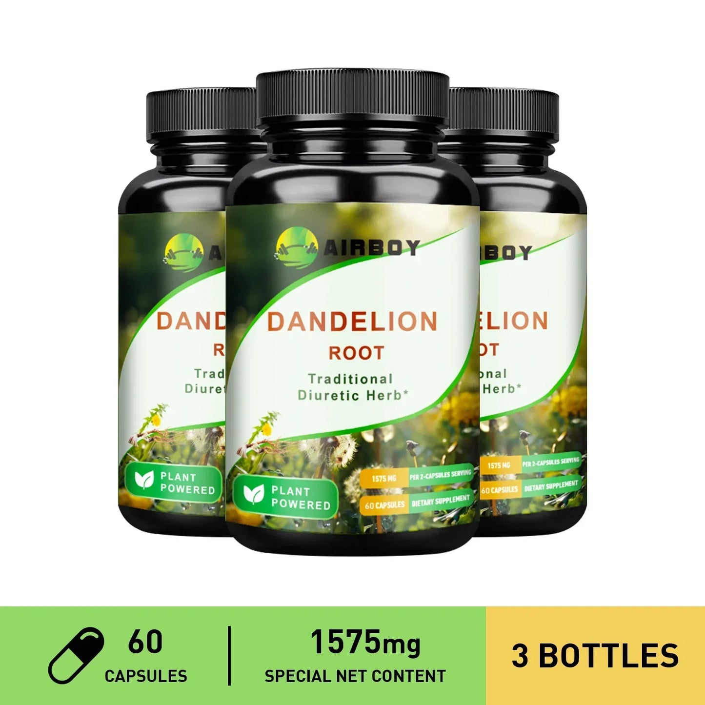✨ Dandelion Root Capsules – Liver Detox & Immune Support