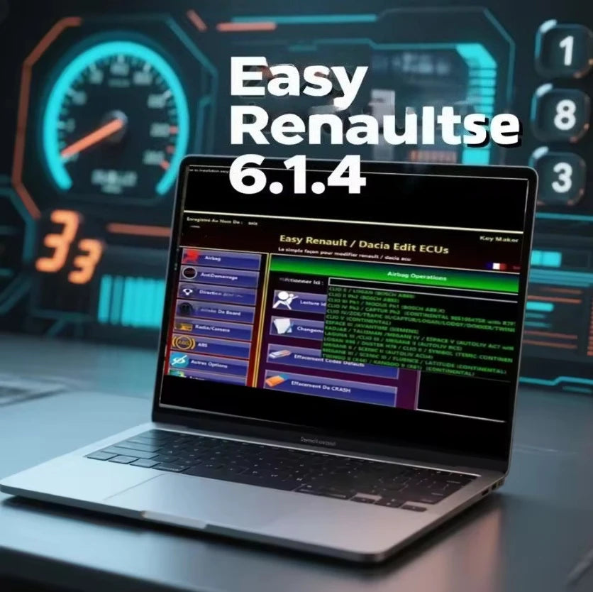 Easy Renault v6.1.4 (Renolink-Compatible) – Renault ECU Diagnostic Software License & Setup Support