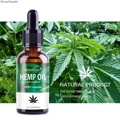 15ML 1000mg Pure Hemp Essential Oil Drop For Pain Relief Sleep Better Reduce Mania And Anxiety